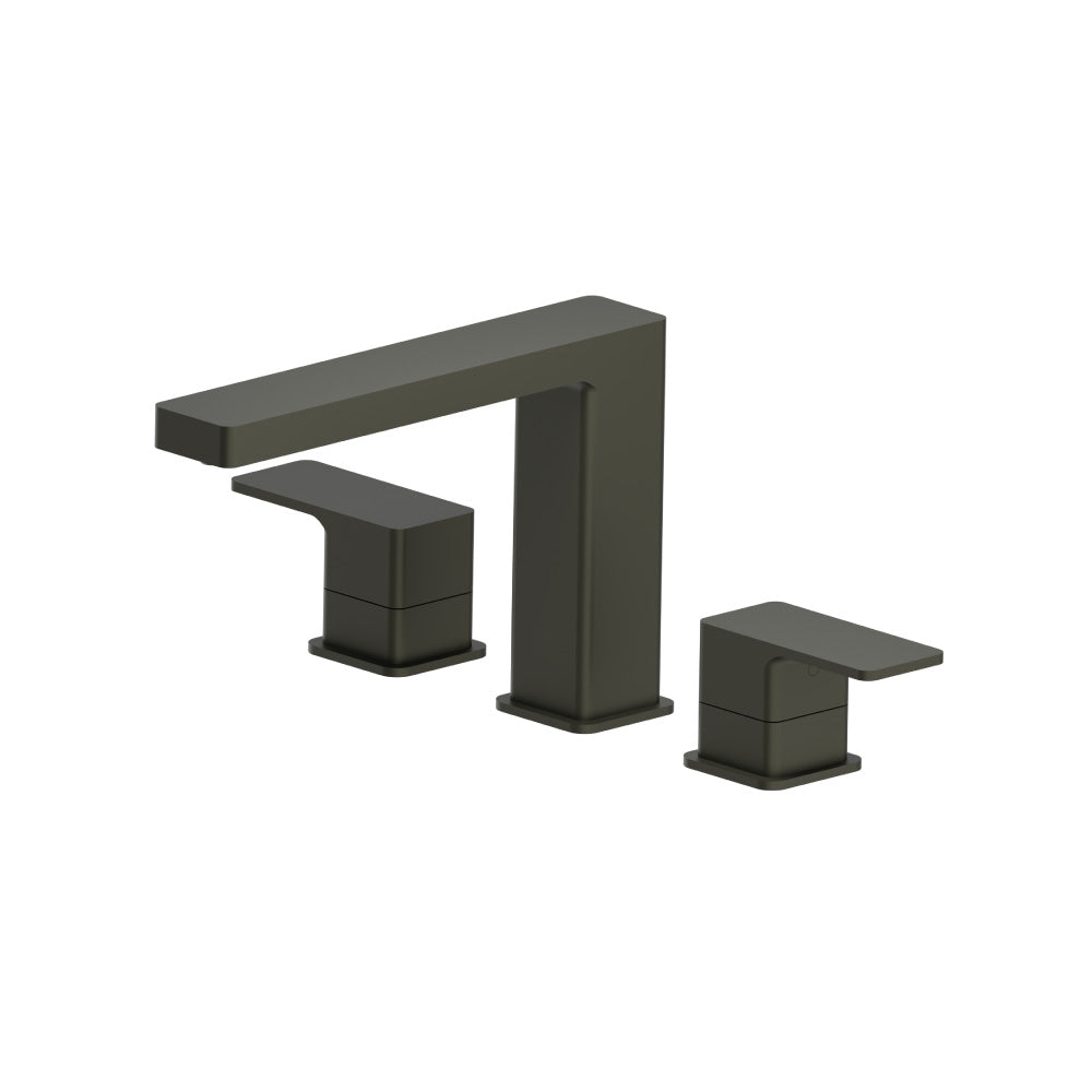 Flusso Serie 196 196.2410 3 Hole Deck Mount Roman Tub Faucet
