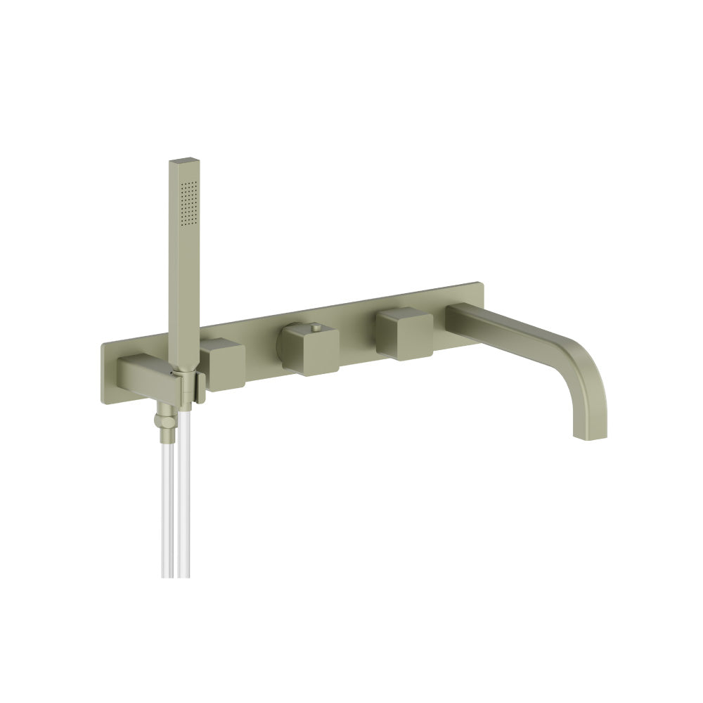 Flusso Serie 196 196.2691 Wall Mount Tub Filler With Hand Shower - Parent