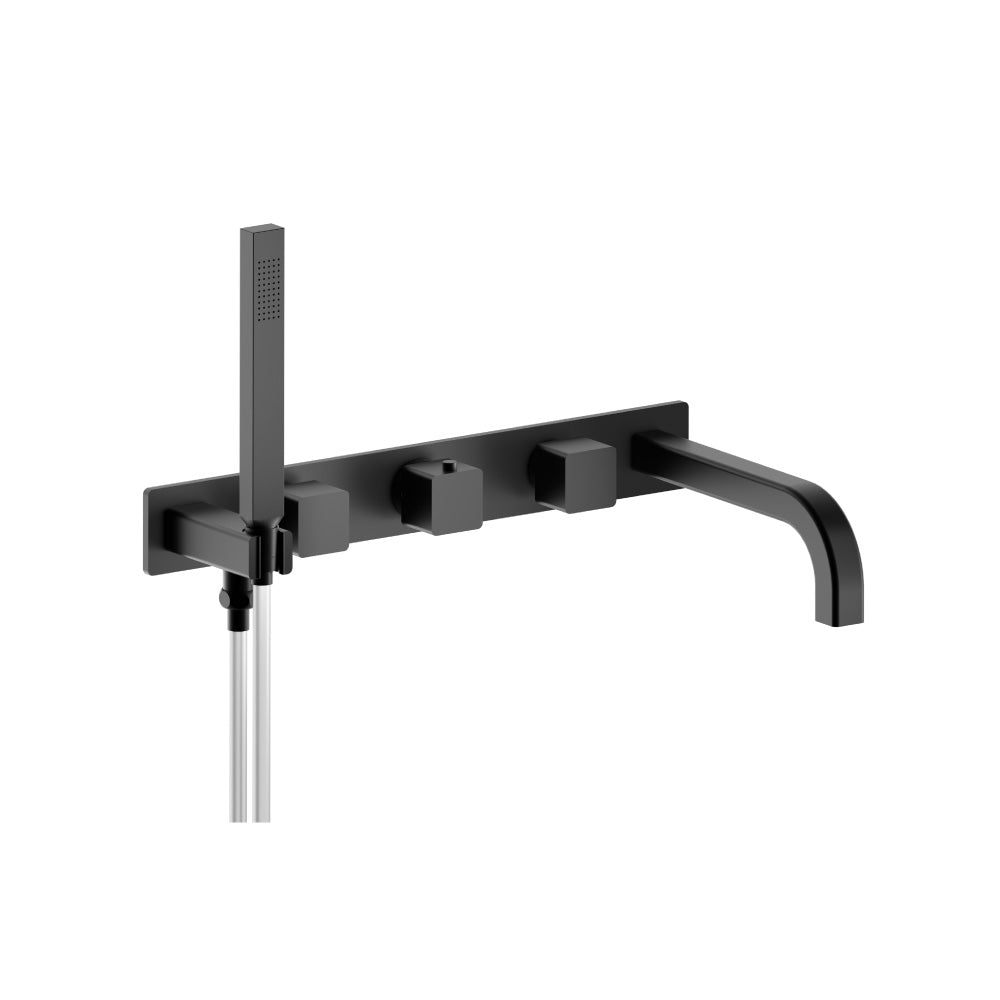 Flusso Serie 196 196.2691 Wall Mount Tub Filler With Hand Shower