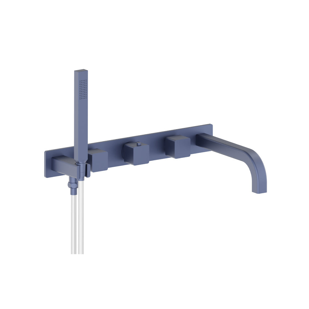 Flusso Serie 196 196.2691 Wall Mount Tub Filler With Hand Shower