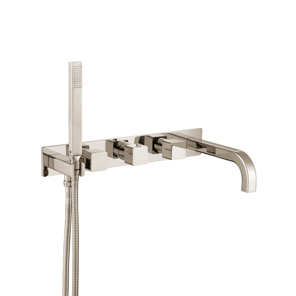 Flusso Serie 196 196.2691 Wall Mount Tub Filler With Hand Shower