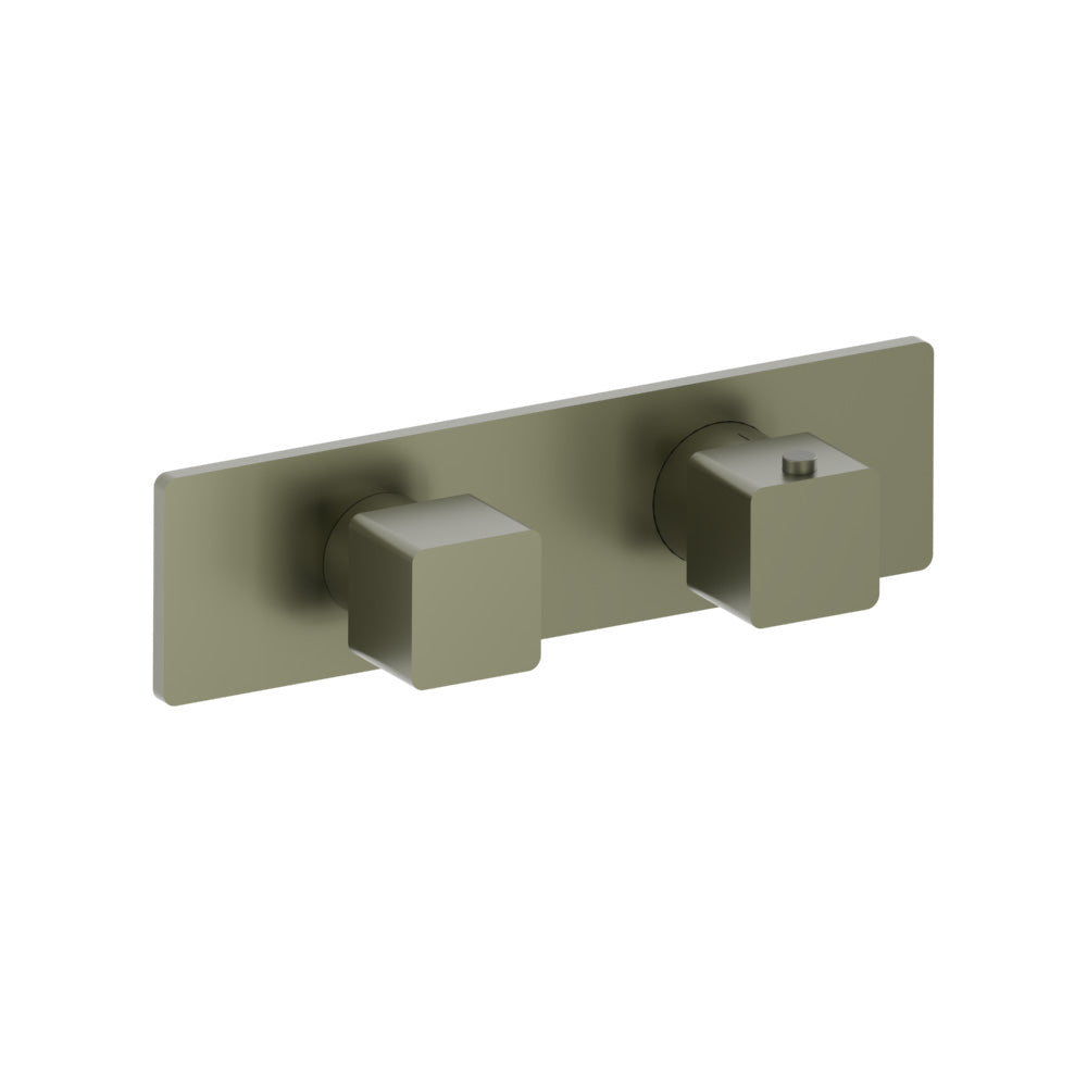 Flusso Serie 196 196.2693 3/4" Horizontal Thermostatic Shower Valve % Trim - 1 Ouptut - Parent