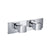 Flusso Serie 196 196.2693 3/4" Horizontal Thermostatic Shower Valve % Trim - 1 Ouptut
