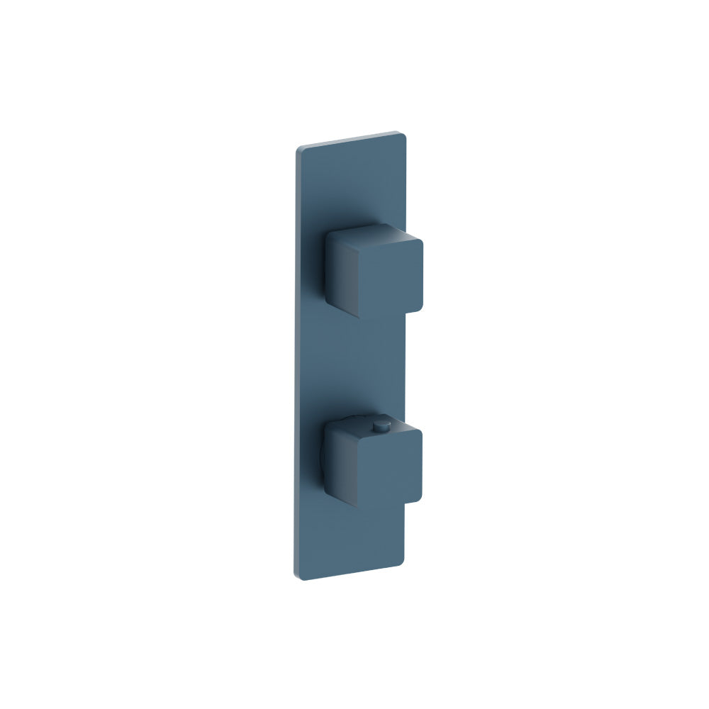 Flusso Serie 196 196.2720 3/4" Horizontal Thermostatic Shower Valve & Trim - 1- Output