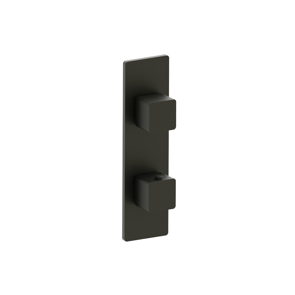 Flusso Serie 196 196.2720 3/4" Horizontal Thermostatic Shower Valve & Trim - 1- Output