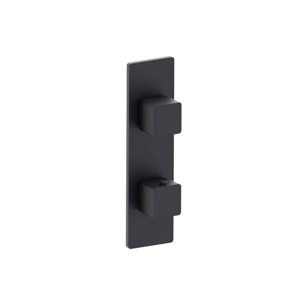Flusso Serie 196 196.2720 3/4" Horizontal Thermostatic Shower Valve & Trim - 1- Output