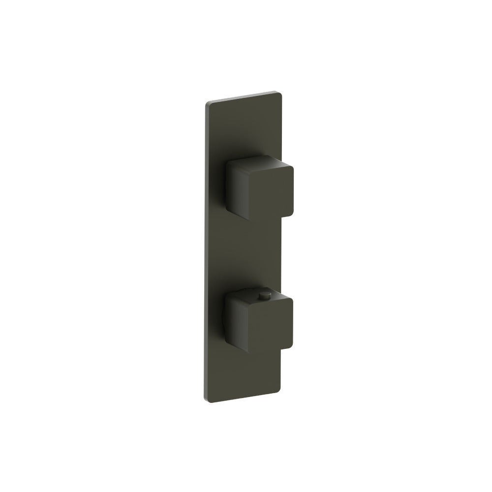 Flusso Serie 196 196.2720 3/4" Horizontal Thermostatic Shower Valve & Trim - 1- Output