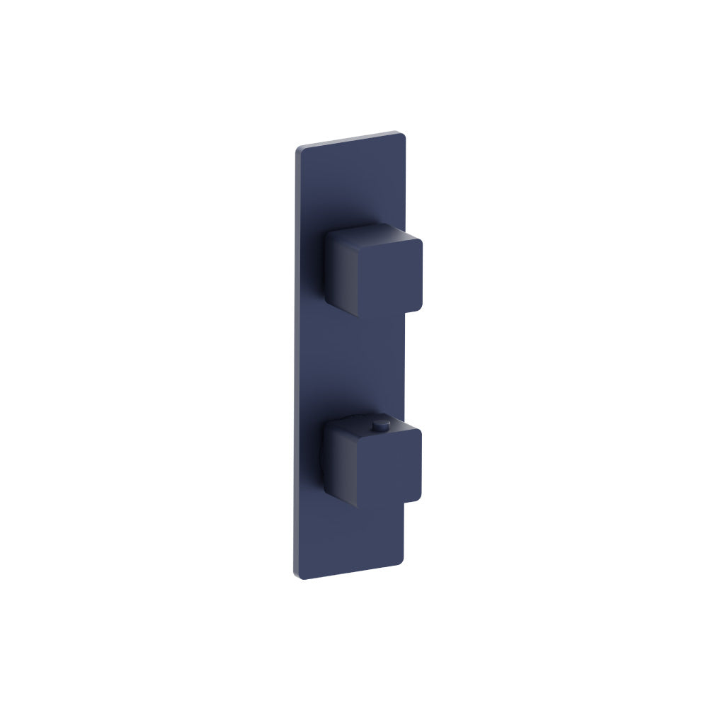 Flusso Serie 196 196.2720 3/4" Horizontal Thermostatic Shower Valve & Trim - 1- Output