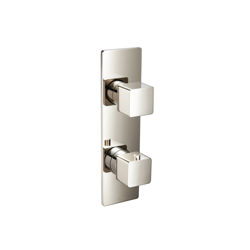 Flusso Serie 196 196.2720 3/4" Horizontal Thermostatic Shower Valve & Trim - 1- Output