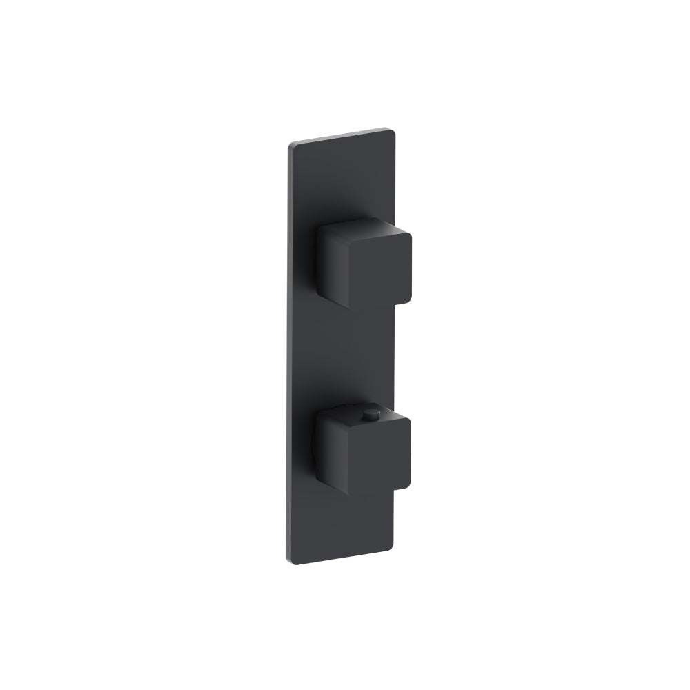 Flusso Serie 196 196.2720 3/4" Horizontal Thermostatic Shower Valve & Trim - 1- Output