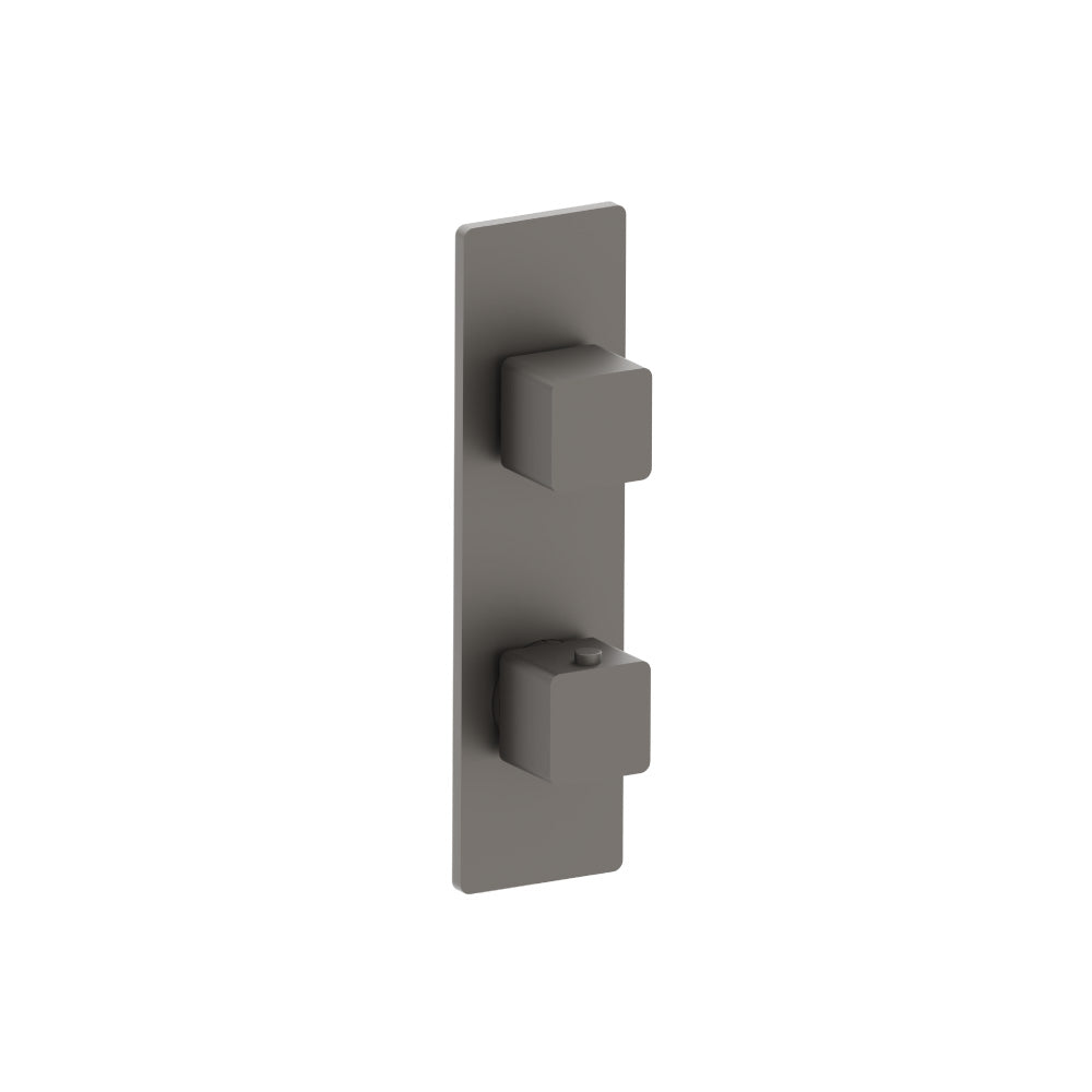 Flusso Serie 196 196.2720 3/4" Horizontal Thermostatic Shower Valve & Trim - 1- Output