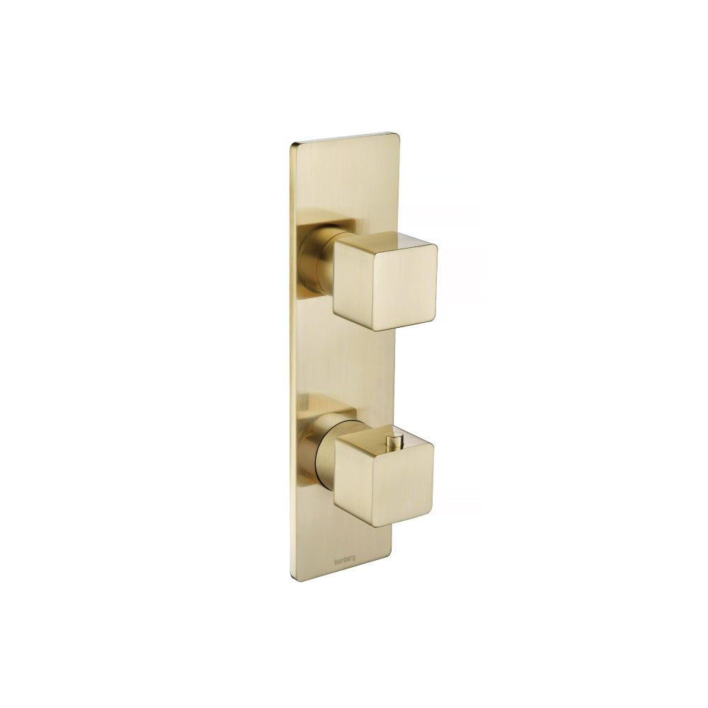 Flusso Serie 196 196.2740 3/4" Thermostatic Shower Valve & Trim - 2-Output