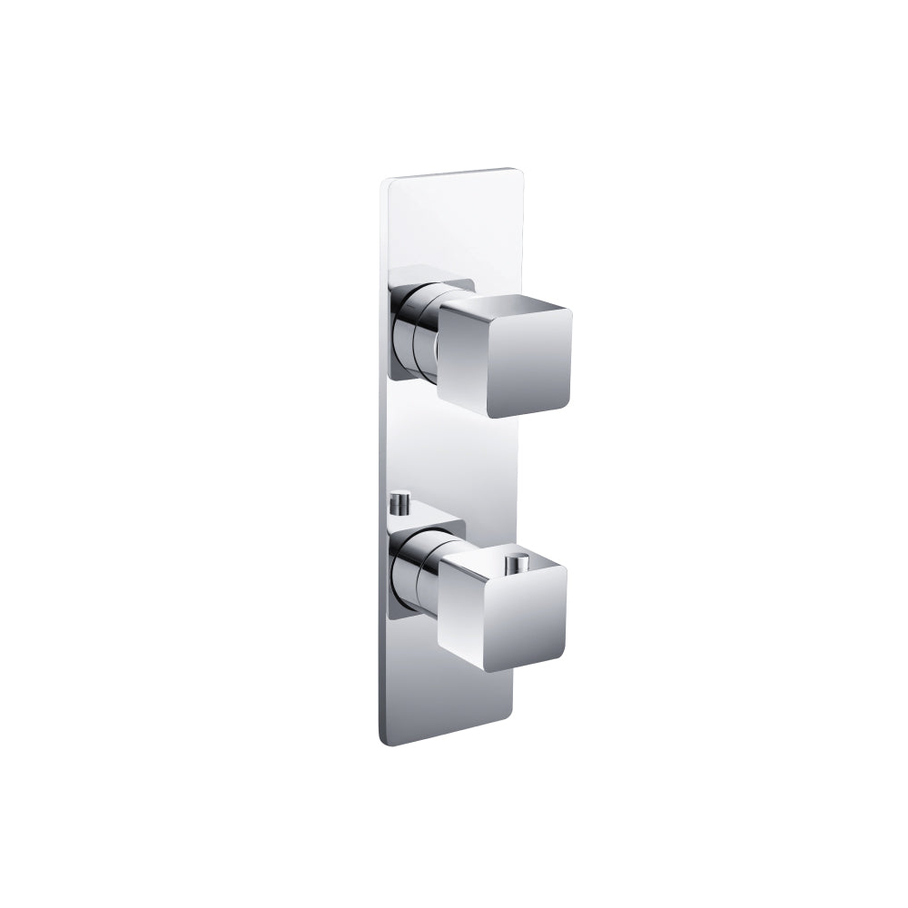 Flusso Serie 196 196.2780 3/4" Thermostatic Shower Valve & Trim - 3-Output