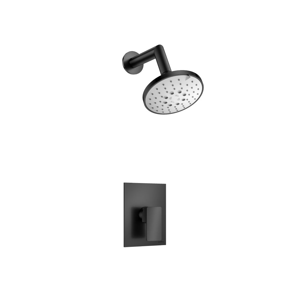 Flusso Serie 196 196.3000 Single Output Shower Set With ABS Shower Head & Arm