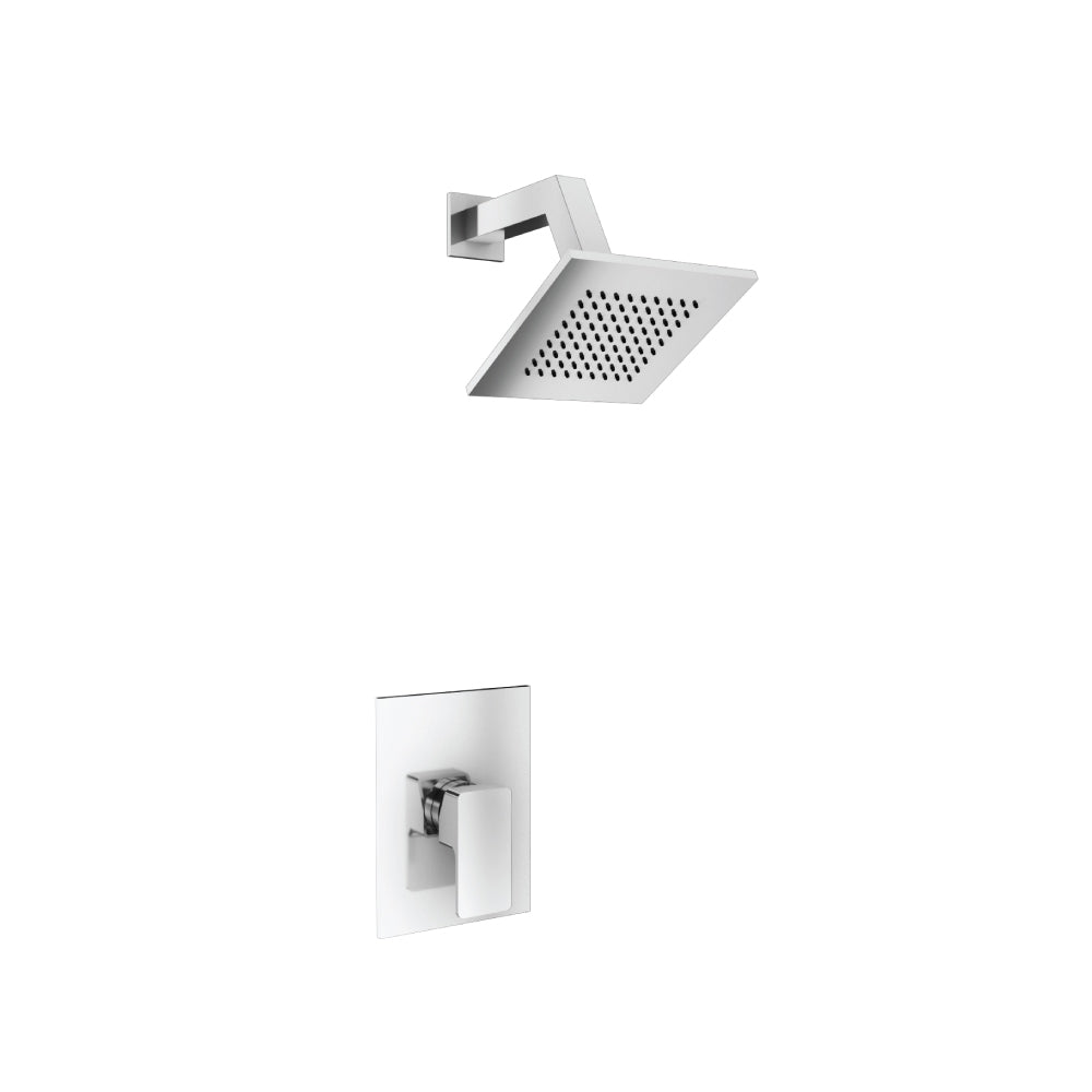 Flusso Serie 196 196.3050 Single Output Shower Set With Brass Shower Head & Arm