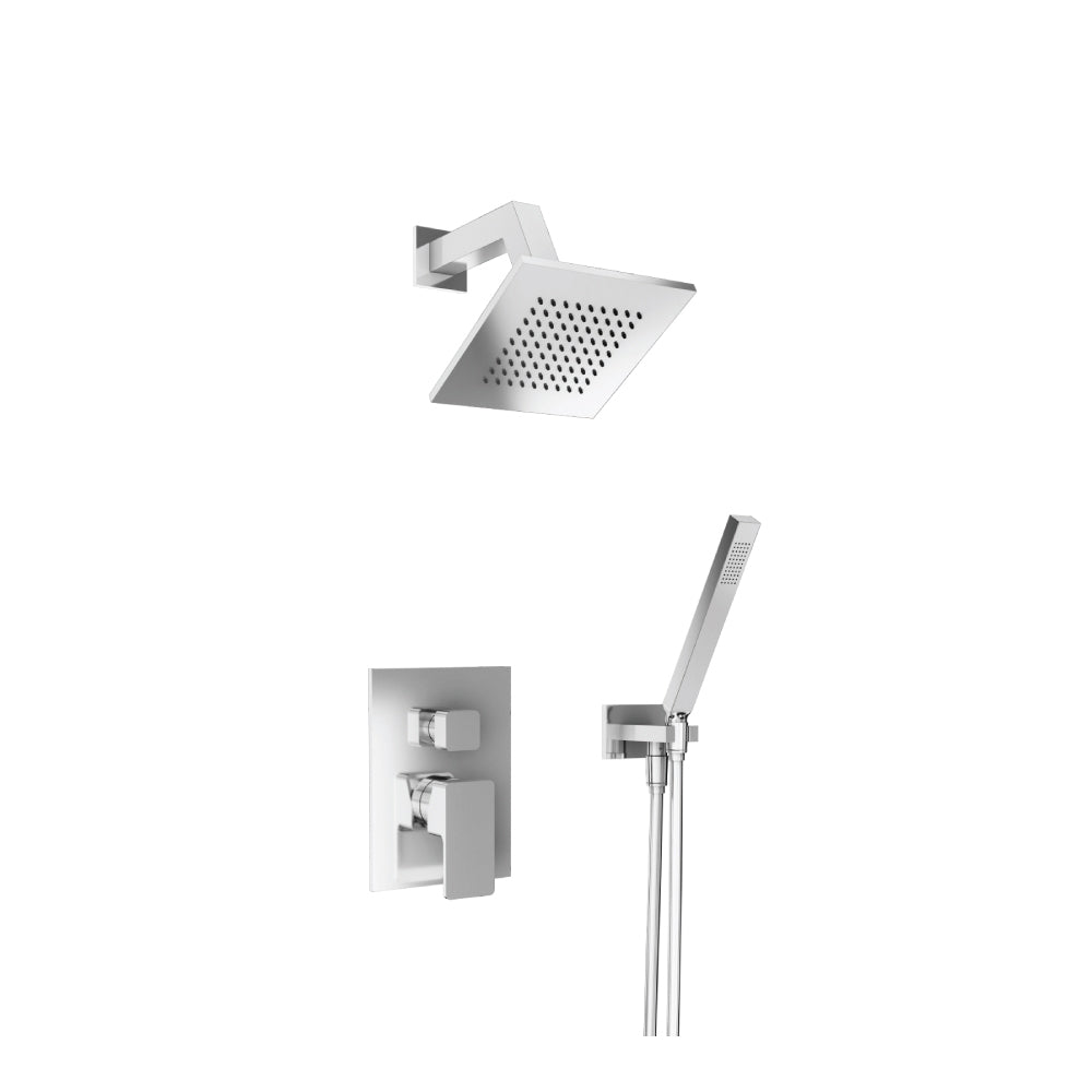 Flusso Serie 196 196.3250 Two Output Shower Set With Shower Head And Hand Held