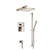 Flusso Serie 196 196.3350 Two Output Shower Set With Shower Head, Hand Held And Slide Bar