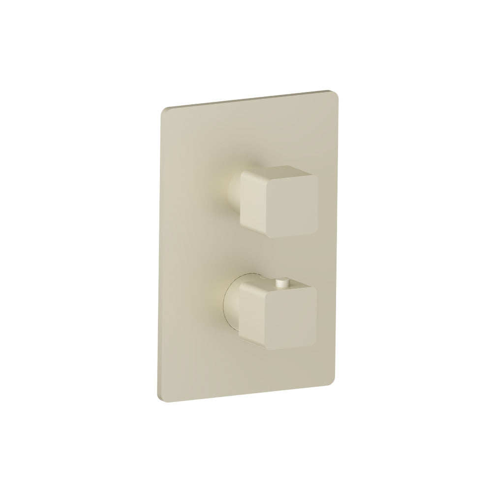 Flusso Serie 196 196.4101 3/4" Thermostatic Shower Valve & Trim - 1 Output
