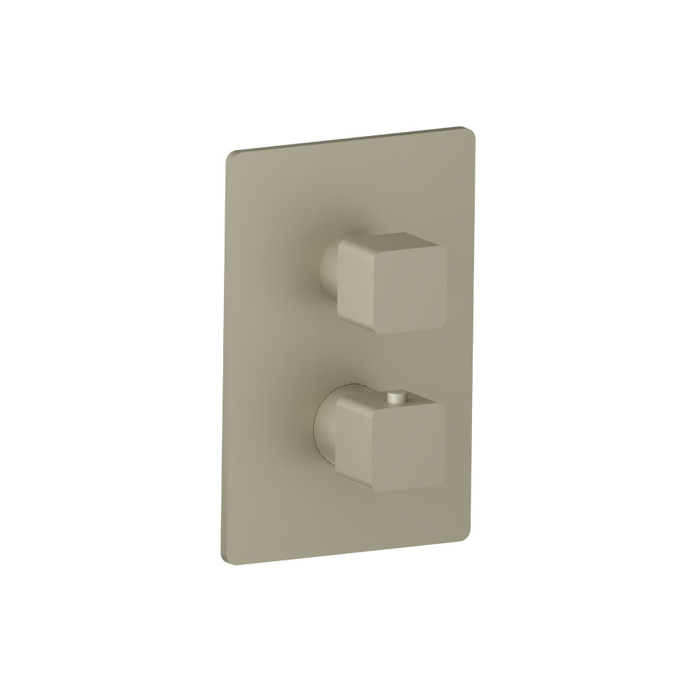 Flusso Serie 196 196.4101 3/4" Thermostatic Shower Valve & Trim - 1 Output