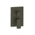 Flusso Serie 196 196.4102 3/4" Thermostatic Shower Valve With Trim - 1 Output