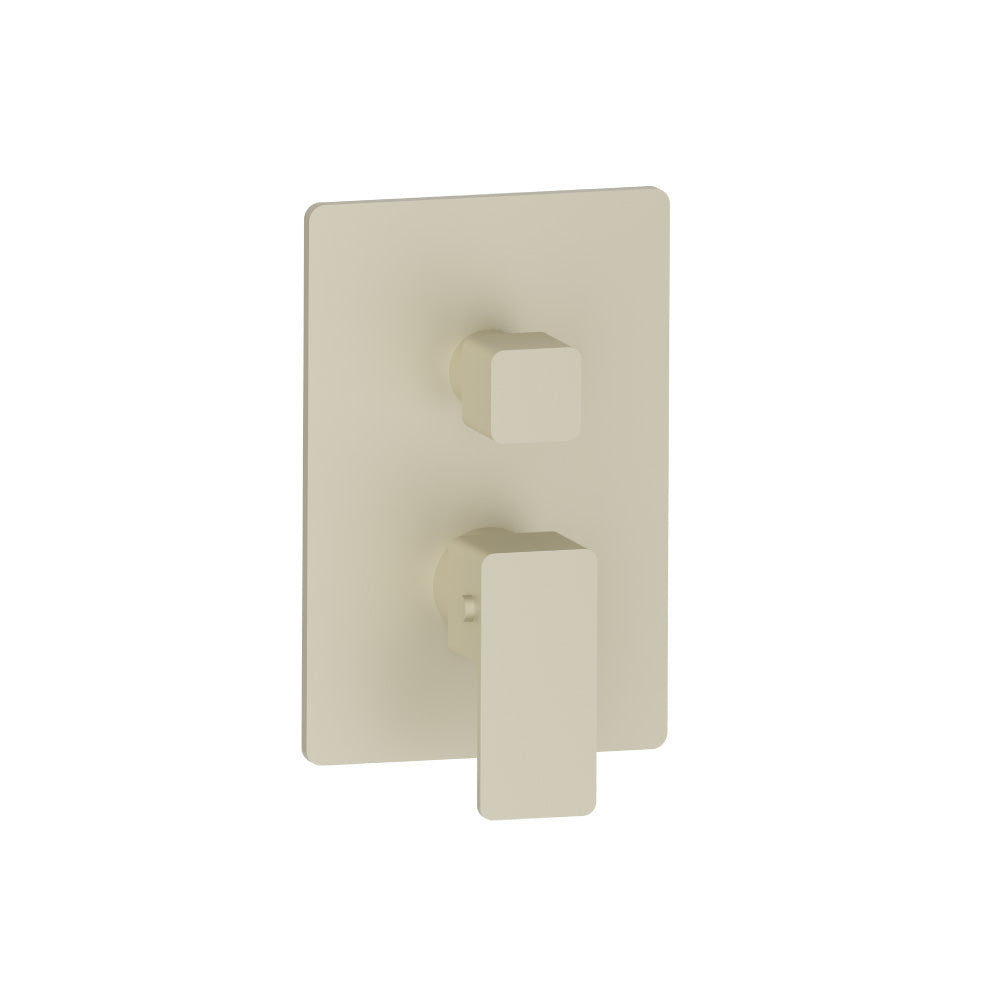 Flusso Serie 196 196.4102 3/4" Thermostatic Shower Valve With Trim - 1 Output