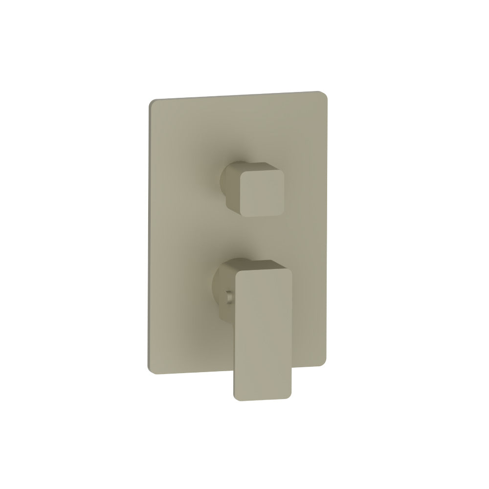 Flusso Serie 196 196.4102 3/4" Thermostatic Shower Valve With Trim - 1 Output