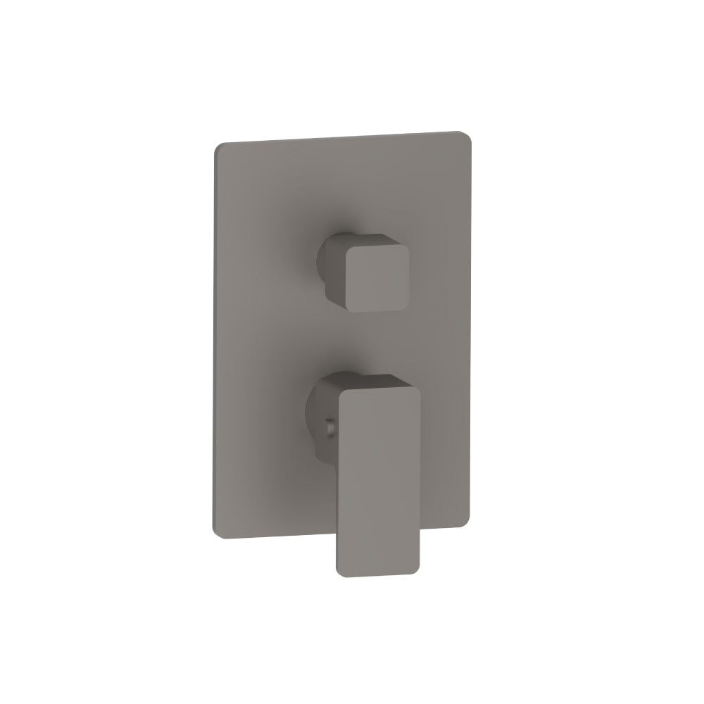 Flusso Serie 196 196.4102 3/4" Thermostatic Shower Valve With Trim - 1 Output