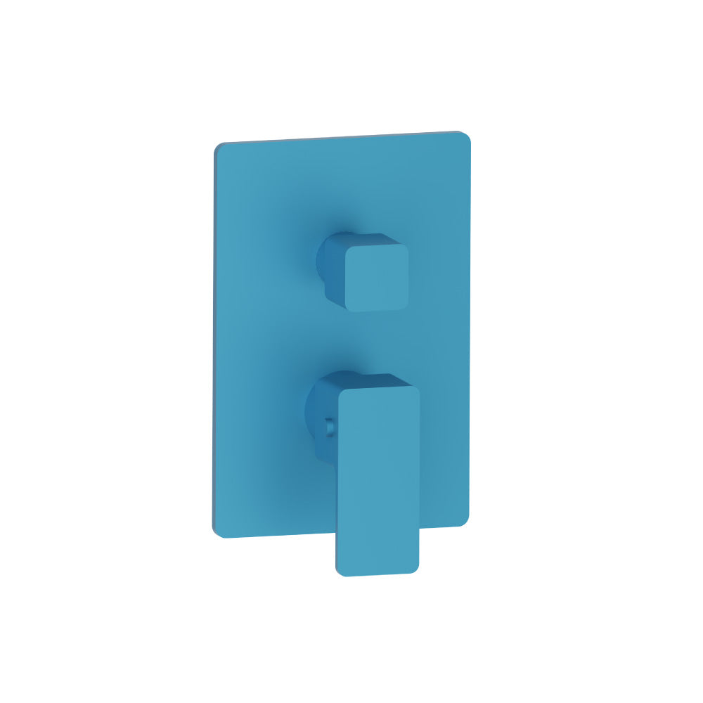 Flusso Serie 196 196.4102 3/4" Thermostatic Shower Valve With Trim - 1 Output