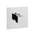 Flusso Serie 196 196.4201T Trim For 3/4" Thermostatic Valve - Use with TVH.4201 - Parent