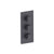 Flusso Serie 196 196.4401 3/4" Thermostatic Valve and Trim - 2 Outputs