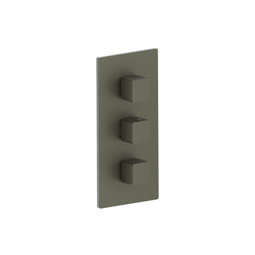 Flusso Serie 196 196.4401 3/4" Thermostatic Valve and Trim - 2 Outputs