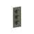 Flusso Serie 196 196.4401 3/4" Thermostatic Valve and Trim - 2 Outputs