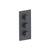 Flusso Serie 196 196.4401 3/4" Thermostatic Valve and Trim - 2 Outputs