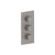 Flusso Serie 196 196.4401 3/4" Thermostatic Valve and Trim - 2 Outputs