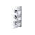 Flusso Serie 196 196.4801 3/4" Thermostatic Valve & Trim - 4 Output