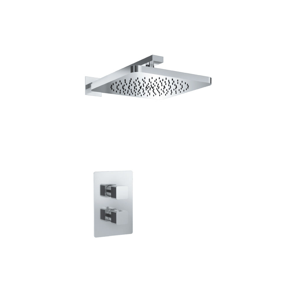 Flusso Serie 196 196.7000 Single Output Shower Set With Shower Head And Arm