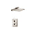 Flusso Serie 196 196.7000 Single Output Shower Set With Shower Head And Arm