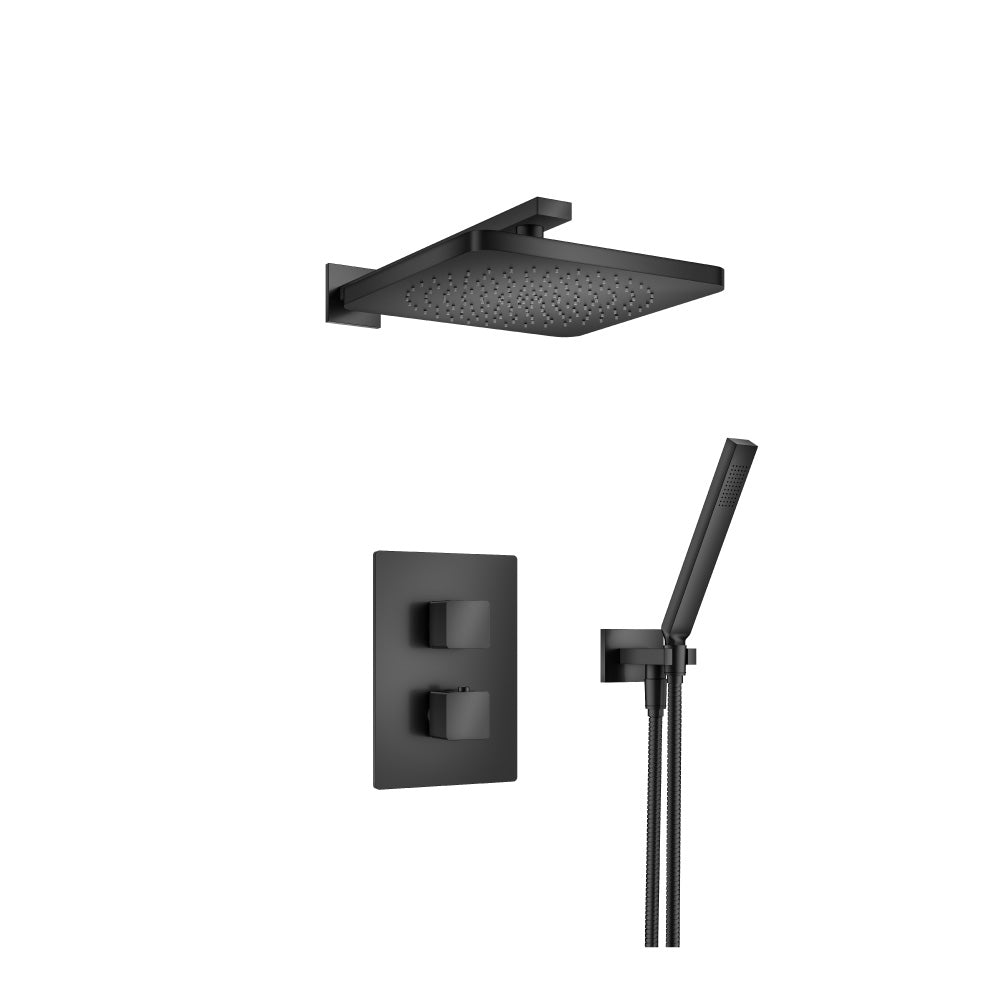 Flusso Serie 196 196.7050 Two Output Shower Set With Shower Head And Hand Held