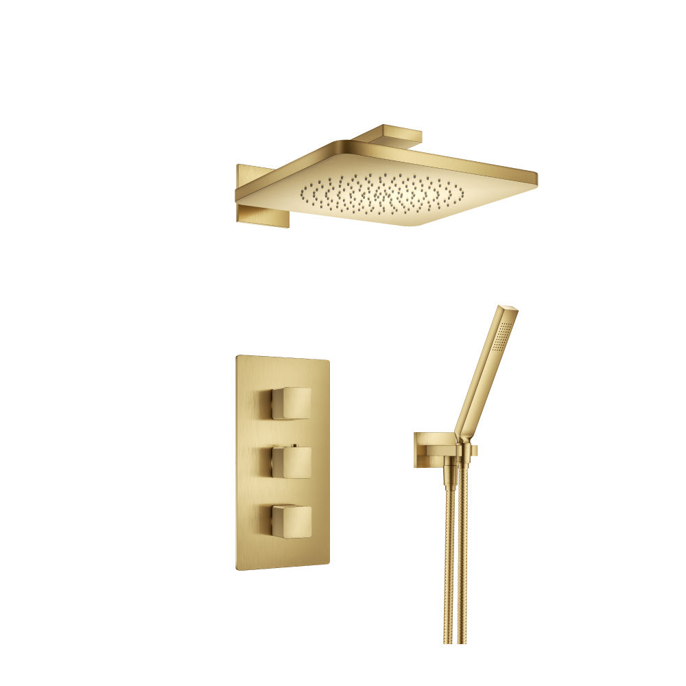 Flusso Serie 196 196.7150 Two Output Shower Set With Shower Head And Hand Held