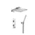 Flusso Serie 196 196.7250 Two Output Shower Set With Shower Head And Hand Held