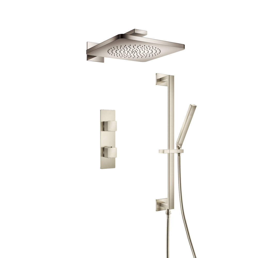 Flusso Serie 196 196.7350 Two Output Shower Set With Shower Head, Hand Held And Slide Bar - Parent