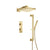 Flusso Serie 196 196.7350 Two Output Shower Set With Shower Head, Hand Held And Slide Bar