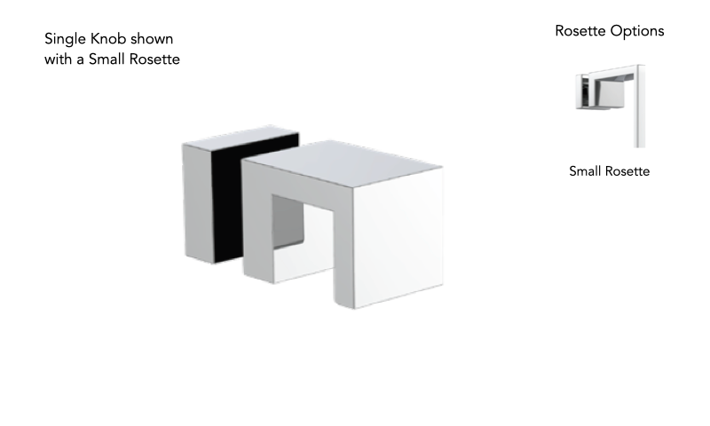 Neelnox AVG-KNS-GR Avant Garde Single Knob Standard Rosette - Parent