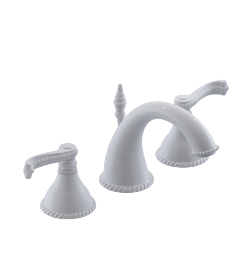 Rubinet 1AEJL Widespread Lav Set With Jasmin Spout (Less Drain)