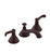 Rubinet 1AETL Widespread Lav Set (Less Drain)