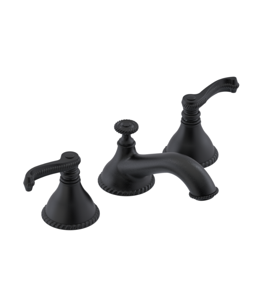 Rubinet 1AETL Widespread Lav Set (Less Drain)