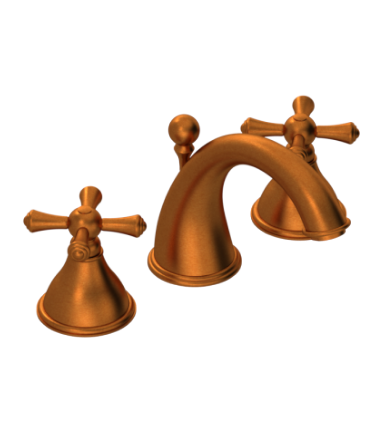 Rubinet 1AFJC Widespread Lav Set With (Jasmin Spout) Less Drain