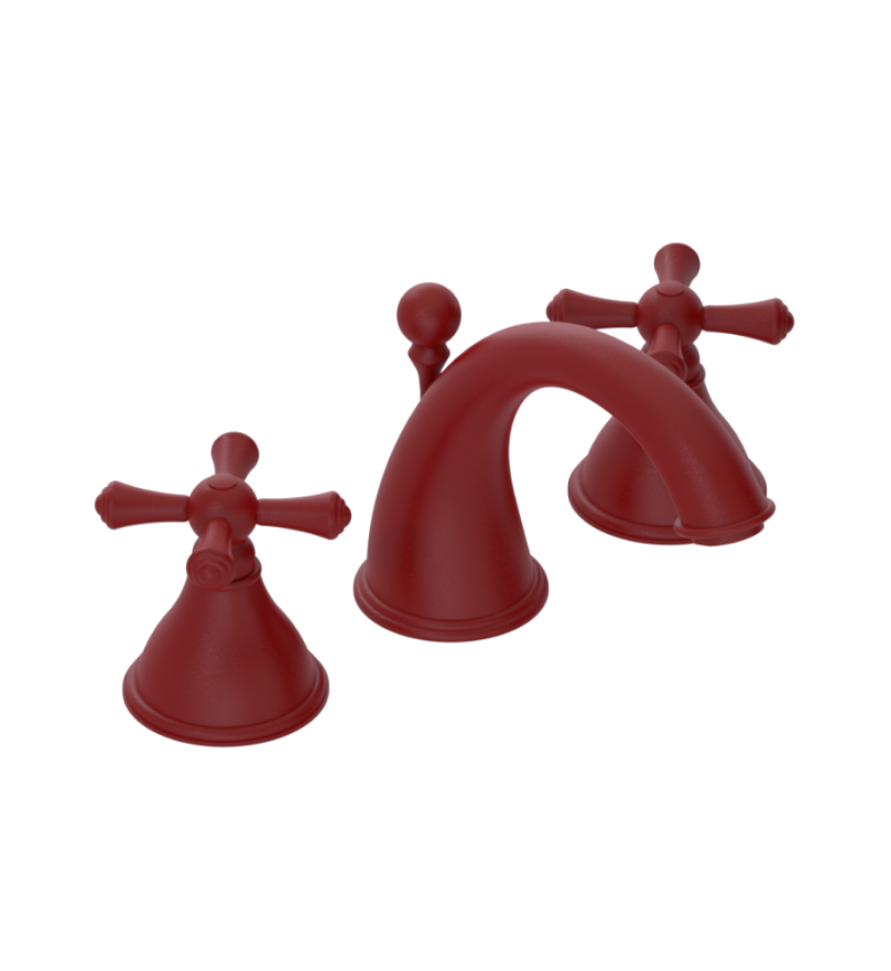 Rubinet 1AFJC Widespread Lav Set With (Jasmin Spout) Less Drain