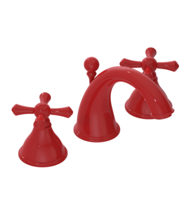 Rubinet 1AFJC Widespread Lav Set With (Jasmin Spout) Less Drain