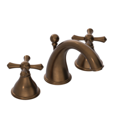 Rubinet 1AFJC Widespread Lav Set With (Jasmin Spout) Less Drain